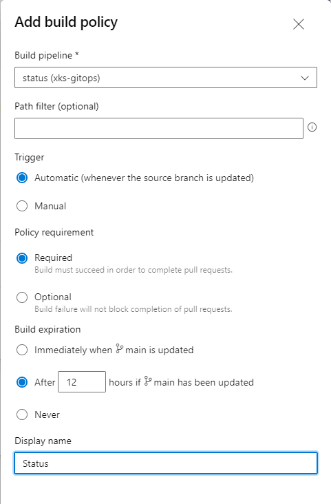 build-validation-setup